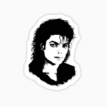 Michael Jackson blanco y negro