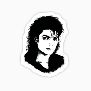 Michael Jackson blanco y negro
