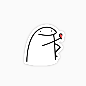 Flork medio corazon el