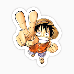Luffy feliz