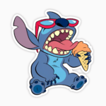 Stitch helado
