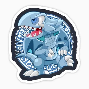 Dragon toon de ojos azules