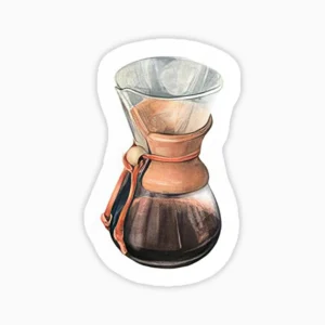 Cafetera chemex acuarela 2