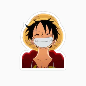 Luffy sonriendo
