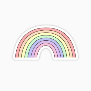 Arcoiris pastel