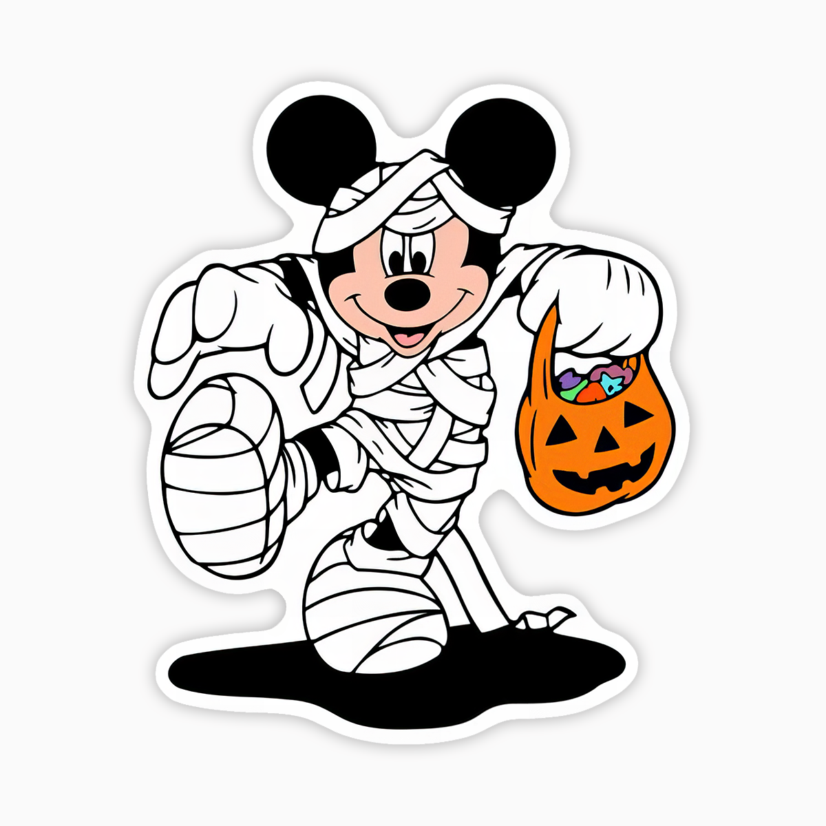 Mickey momia halloween
