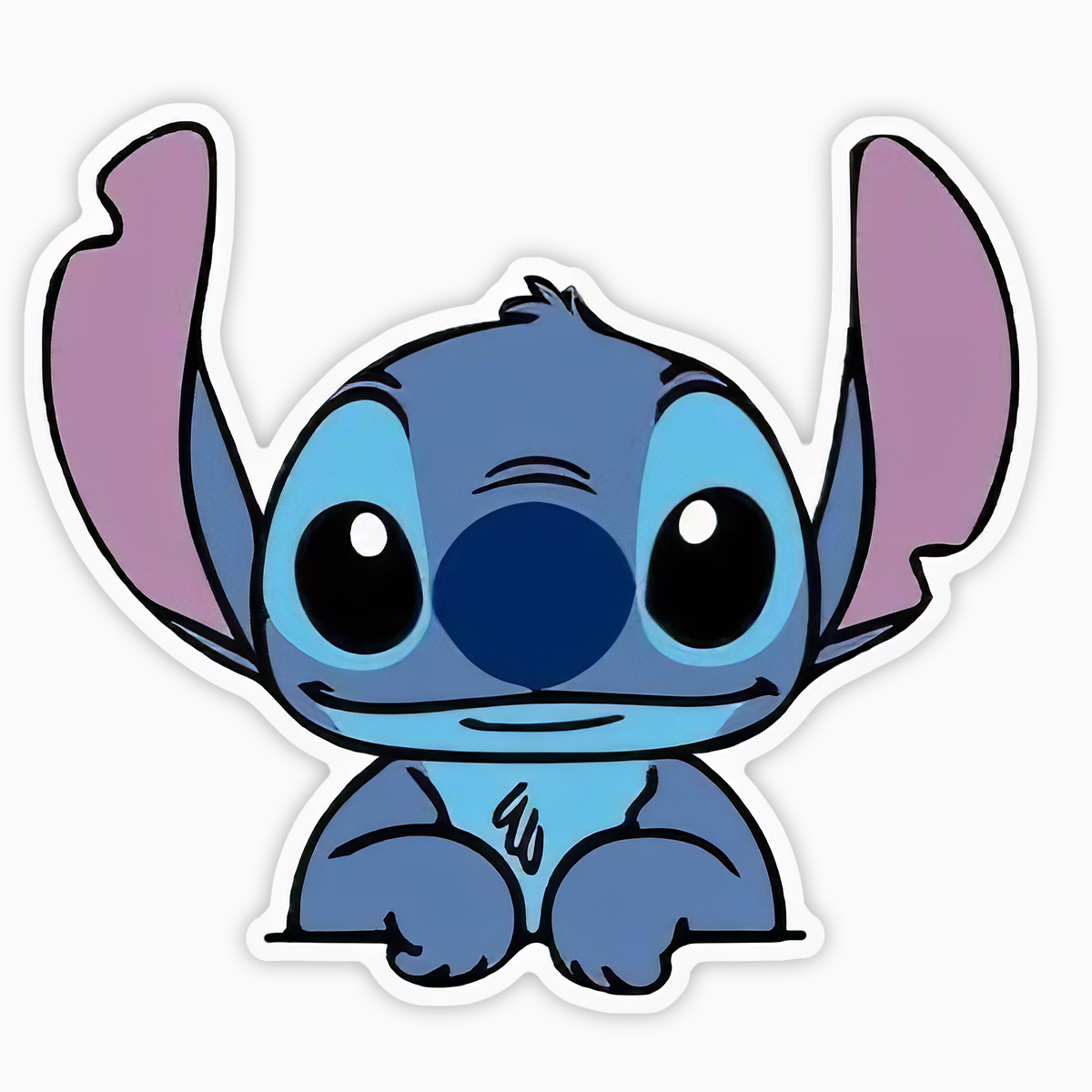 Stitch asomado