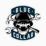 Blue collar craneo herramientas