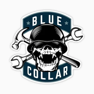 Blue collar craneo herramientas