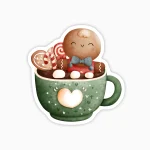 Taza navidad - dulces y jengibre