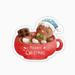 Taza navidad - dulces y chocolate