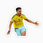 Falcao Celebrando Colombia