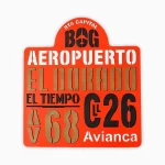 Tabla ruta antigua de Bus - Aeropuerto