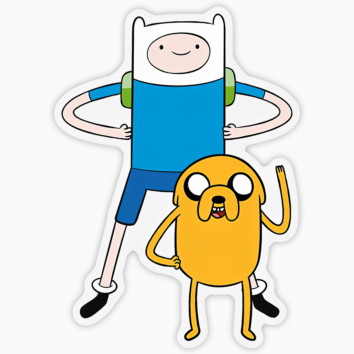 Finn y Jake listos