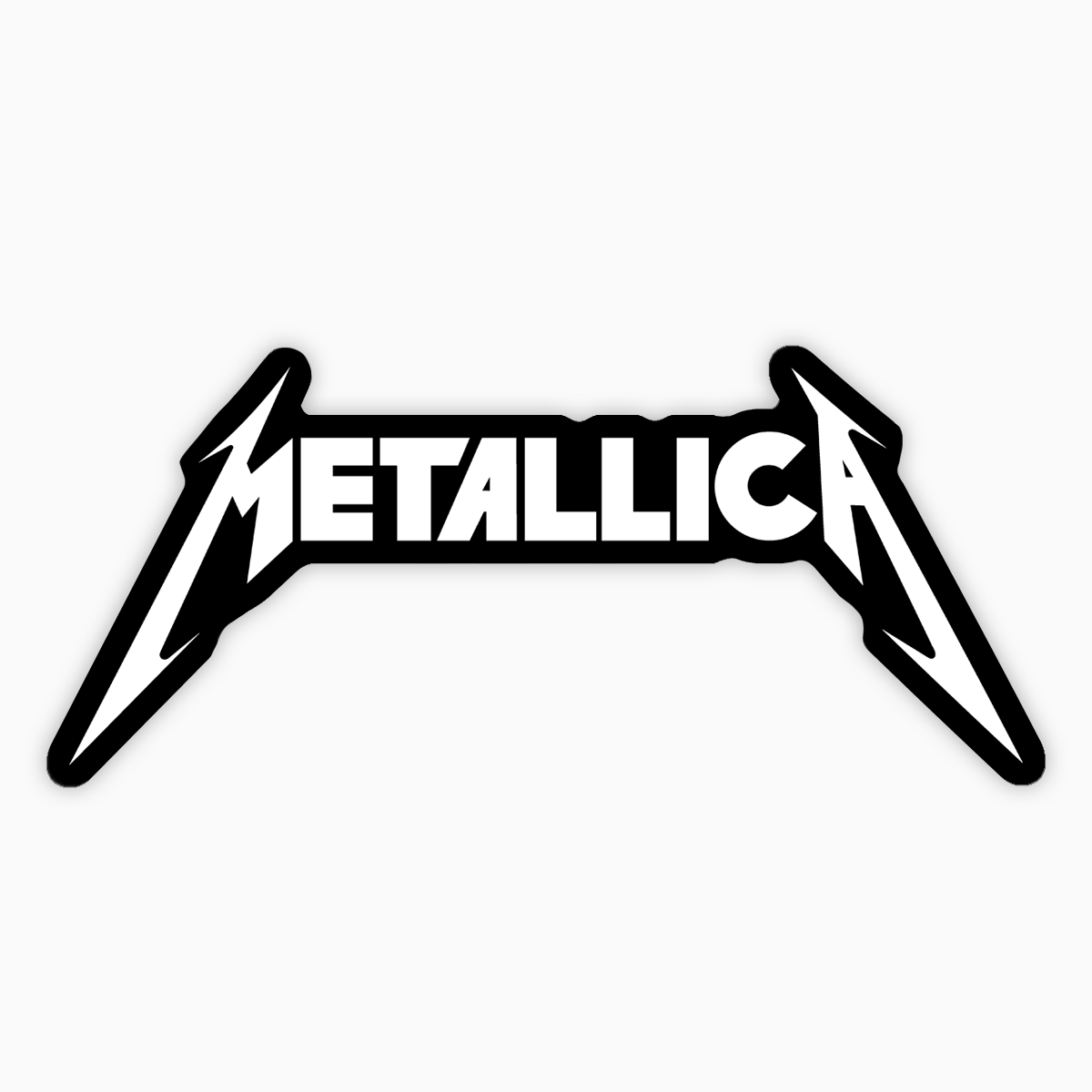 Logo Metallica fondo negro