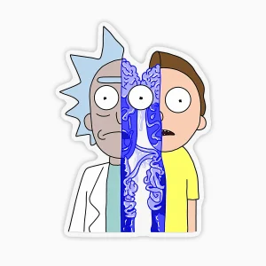 Rick y Morty siameses separados
