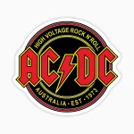 Logo AC/DC redondo