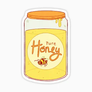 Tarro de miel de abejas