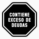 Contiene exceso de deudas