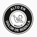 Alto en dolor de rodilla