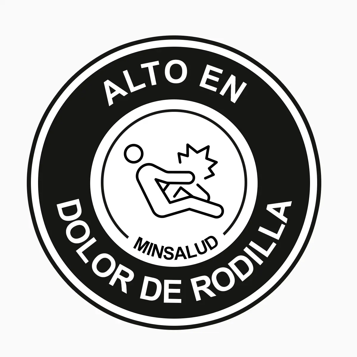 Alto en dolor de rodilla