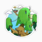 Hora de aventura - Casa del arbol