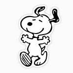Snoopy feliz