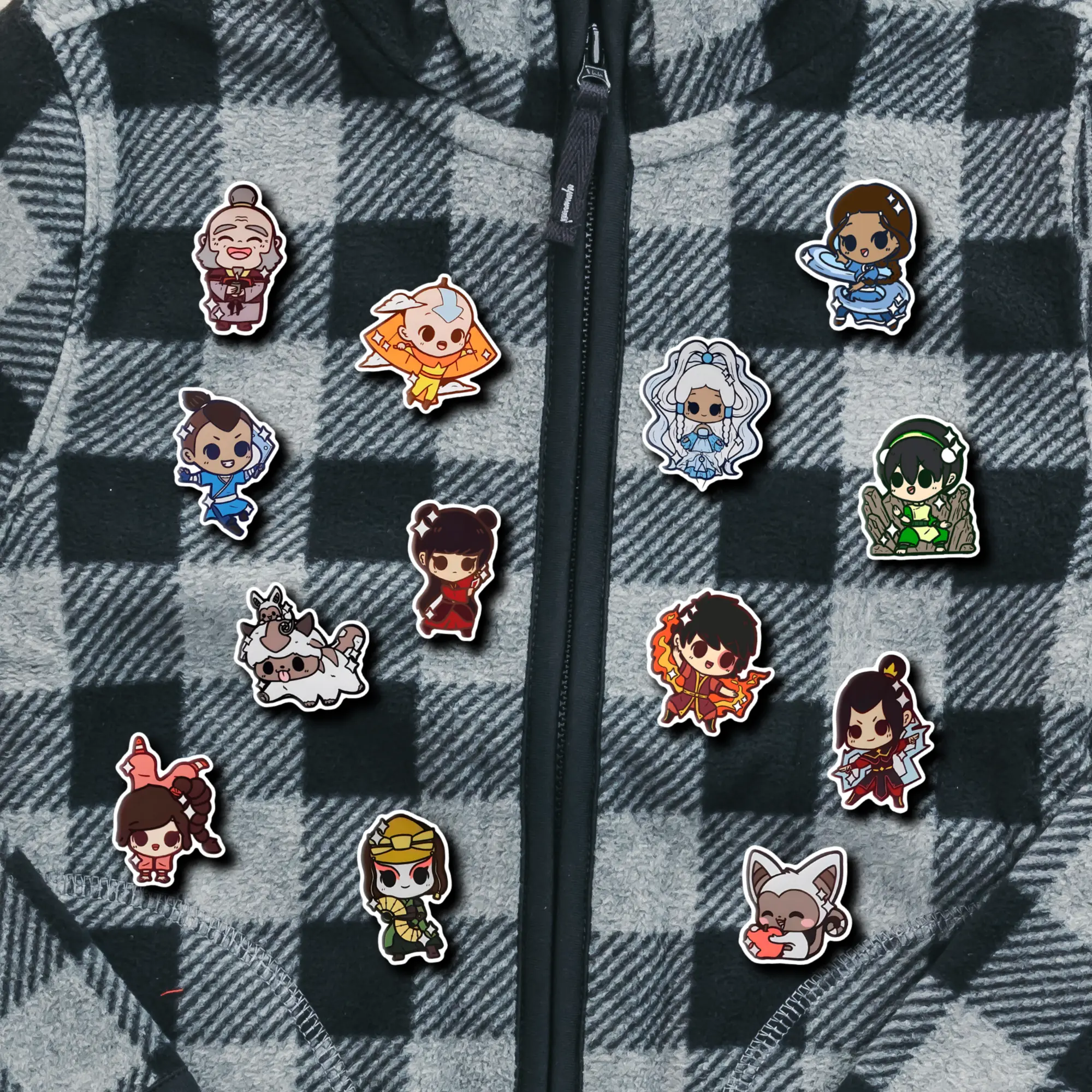 Coleccion de pines - Avatar la leyenda de Aang (13 pines) - Imagen 2