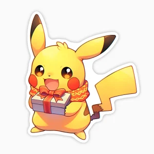 Pikachu con regalo