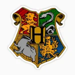 Escudo Hogwarts sencillo