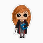 Hermione y su libro tierno