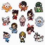 Coleccion de pines - Avatar la leyenda de Aang (13 pines)