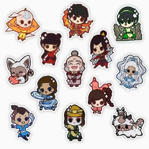 Coleccion de pines - Avatar la leyenda de Aang (13 pines)
