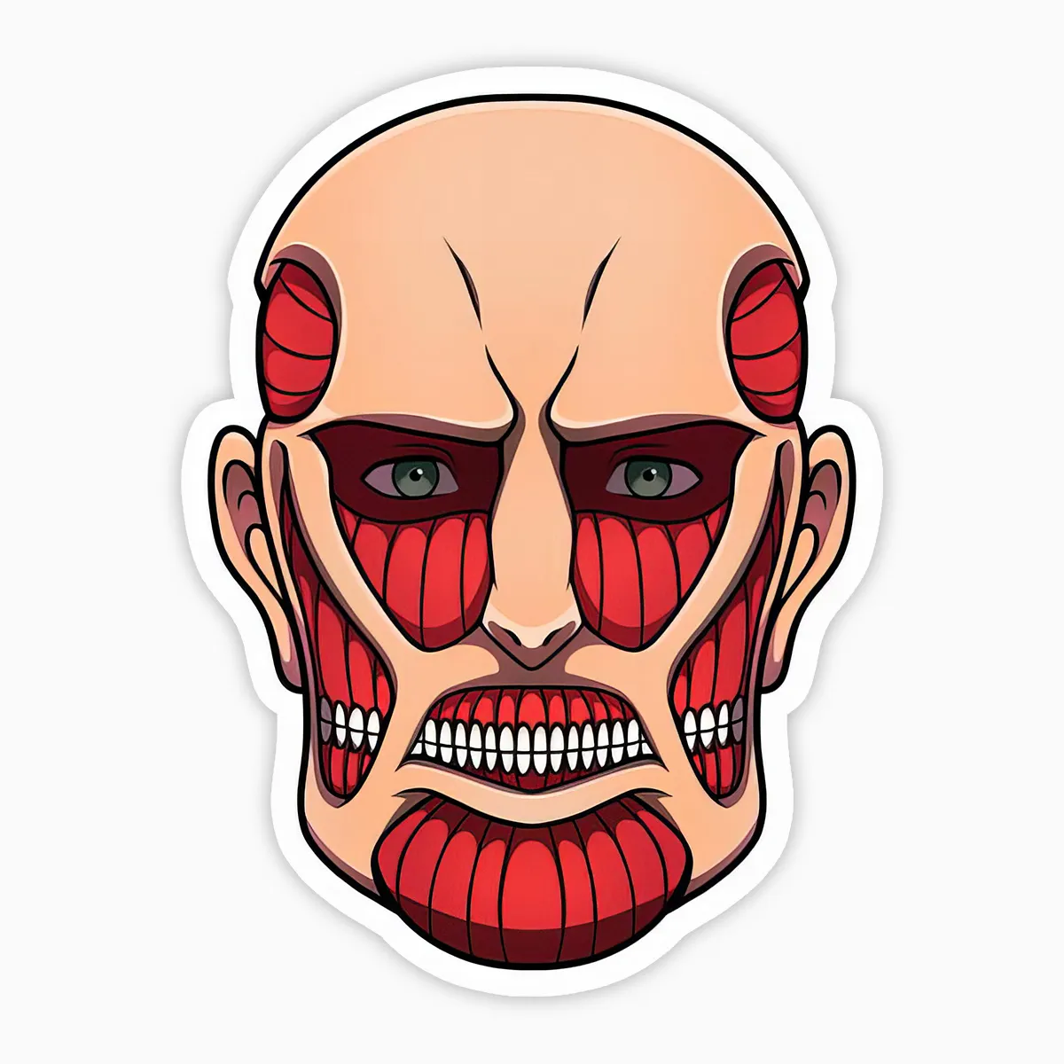 Cabeza titan colosal