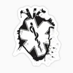 Corazon medico, estrella de la vida