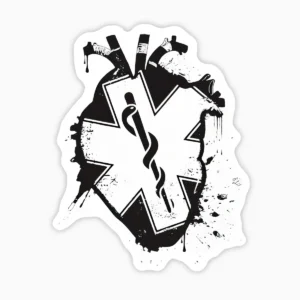 Corazon medico, estrella de la vida