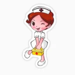 Enfermera y botiquin