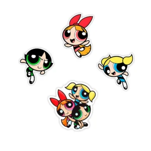 Coleccion pines de Chicas Superpoderosas (4 pines)