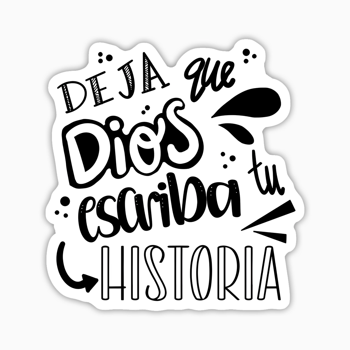 Deja que Dios escriba tu historia