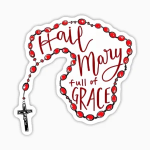 Rosario, Hail Mary full of grace