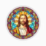 Jesucristo vitral