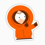Kenny sacando el dedo
